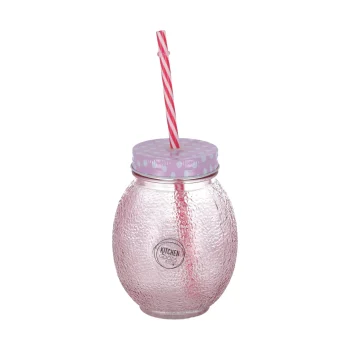 Online Decoris Drinkglas Met Rietje13 Cm 4 Assorti