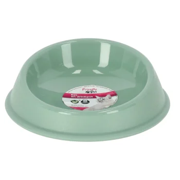 Discount Friendly Pet Eet- En Drinkpot Rond 100 Ml Groen