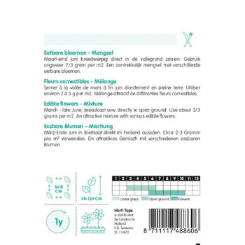 Discount Horti Tops Eetbare Bloemen Mix