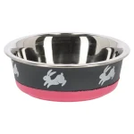 Outlet Flamingo Eetpot Knaagd Nelly Fuchsia 14cm 400ml