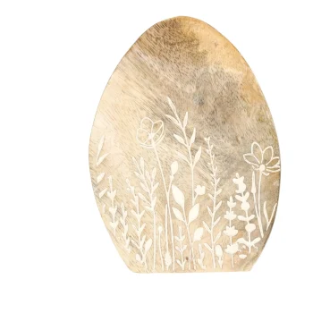 Discount O'malley Ei Staand Bloem Hout 12 Cm