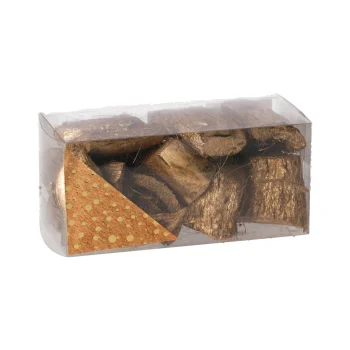 Fashion Natural Collections Exotische Mix Natuur Goud 6 X 6 X 14 Cm 6 Assorti