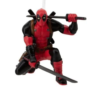 Fashion Hallmark Famous Character Deadpool Crouching