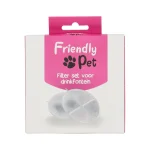 Outlet Friendly Pet Filterset Voor Drinkfontein 2.8L Wit