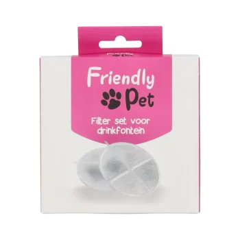 Outlet Friendly Pet Filterset Voor Drinkfontein 2.8L Wit