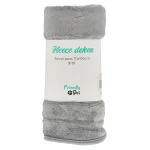 New Friendly Pet Fleece Flanel Poot 70x100cm Grijs