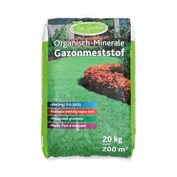 Sale Bel Garden Gazonmest Organisch+anti Mos 20kg