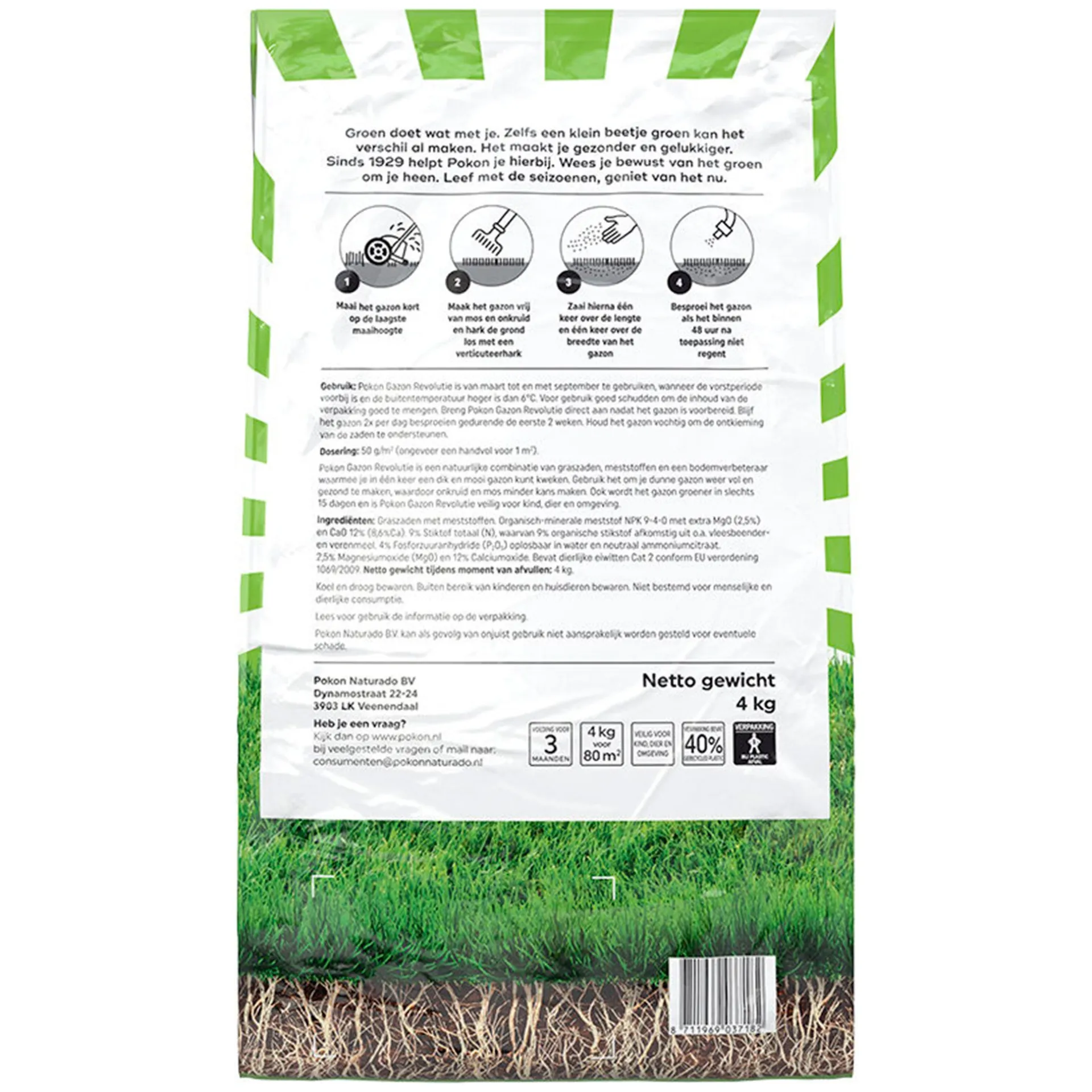 gazonrevolutie-4kg-pokon-dMjnITXt-1.webp Sale Pokon Gazonrevolutie 4kg