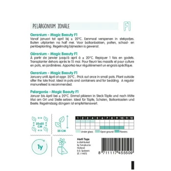 Online Horti Tops Geranium Magic Beauty F1 Mix