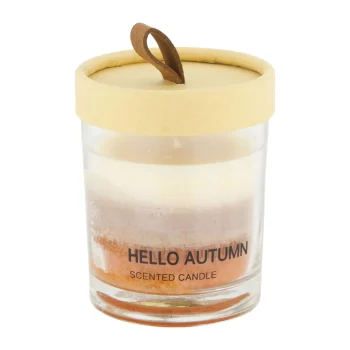 Discount Natural Collections Geurkaars Glas Cinnamon 7x9cm