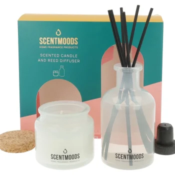 Fashion Scentmoods Giftset La Vie Kaars & Geurstokjes