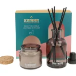Online Scentmoods Giftset She Kaars & Geurstokjes