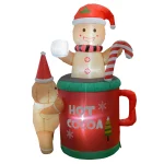 Hot O'malley Gingerbread Kop Opblaasbaar 180cm