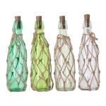 Best Decoris Glazen LED-fles 28 Cm