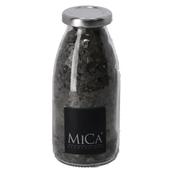 Best Mica Decorations Glimmer Pebbles 20-30mm 250ml Donkergrijs