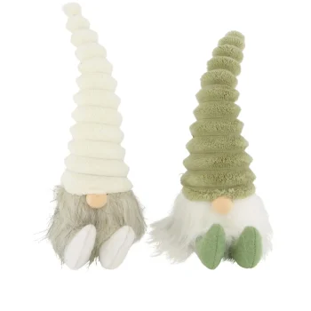 Clearance Natural Collections Gnome Stof 8x12x26 Cm