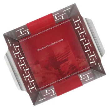 Clearance Grillbak RVS 258x212x73mm