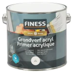 Best Finess Grondverf Acryl Wit 2.5L