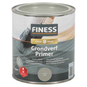 Outlet Finess Grondverf Grijs 750ml