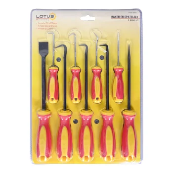 Hot Lotus Haken En Spatelset 9-delig