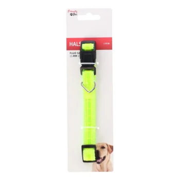 Best Friendly Pet Halsband Fluo Geel 15mm 25-40cm FP