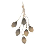 Fashion O'malley Hanger Ei Glas 25mm 6st Bruin