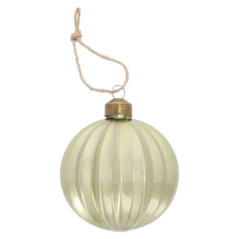 Best Hanger Glas Bal 8 Cm Groen