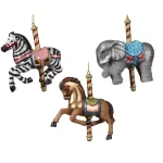 Hot Peraga Hanger Glas Dier 12 Cm