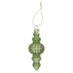 New Hanger Glas Pegel 11 Cm Groen