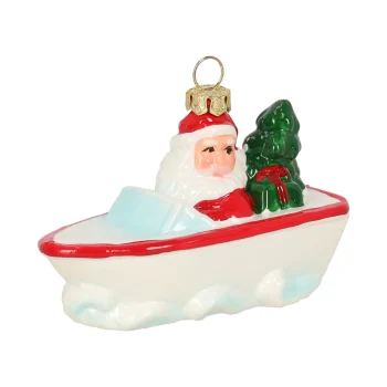 Best O'malley Hanger Kerstman In Bad 10 X 6 Cm