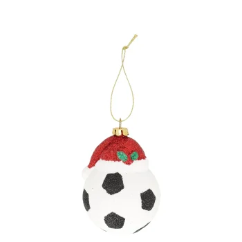Discount Hanger Kerstmuts Voetbal 7 X 9 Cm