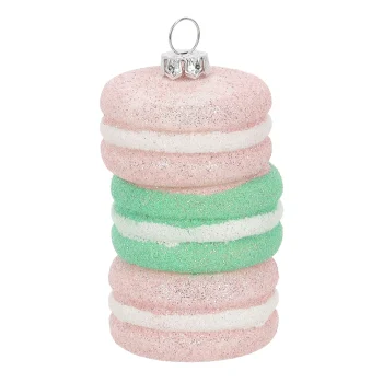 Online Hanger Macaron Roze Groen 5 X 8 Cm