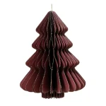 Best Decoris Hanger Papier Boom Maroon 15 Cm