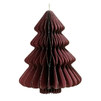 Best Decoris Hanger Papier Boom Maroon 15 Cm