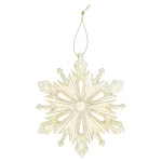 Discount Hanger Sneeuwvlok Goud 12 X 12 Cm