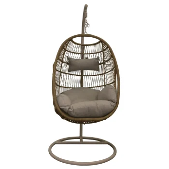 Fashion Bois Le Duc Hangstoel Jesolo Crème Met Kussen