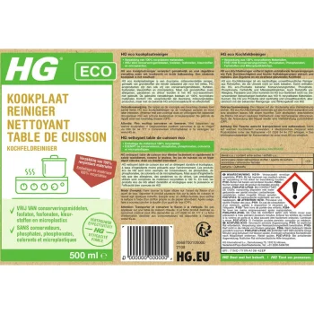 Best HG ECO Kookplaat Reiniger 0.5L NL/BE