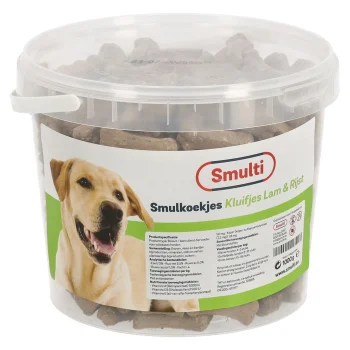 Outlet Smulti Hondenkoek Kluif Lamb & Rice 1kg