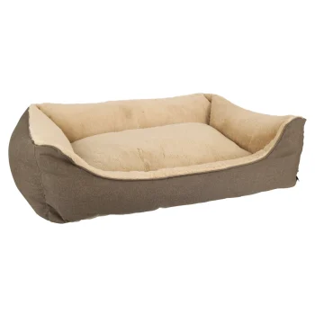Discount Madison Hondenm 100x70 Oxford Taupe/Lapit Taupe