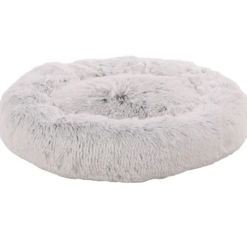 Outlet Flamingo Hondenmand Alba Wit/grijs Ø70 X 20 Cm