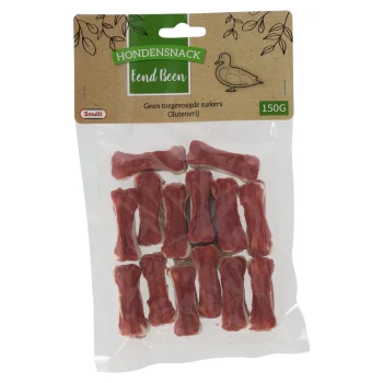 Hot Smulti Hondensnack Been Eend 5cm 150G