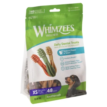 Fashion Whimzees Hondensnack Dental Tandenborstel XS 48st