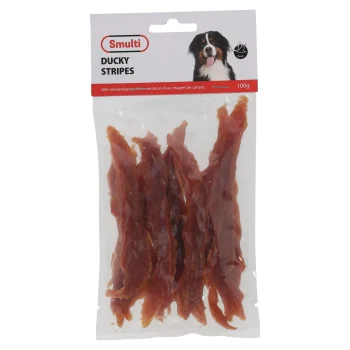 Outlet Friendly Pet Hondensnack Duck Stripes 100G