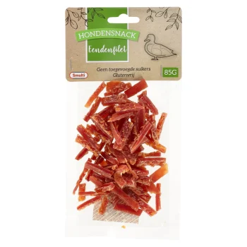 Discount Smulti Hondensnack Eend Filet Kort 85G