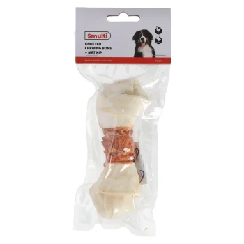 Fashion Smulti Hondensnack Kip Knoopbeen 15cm