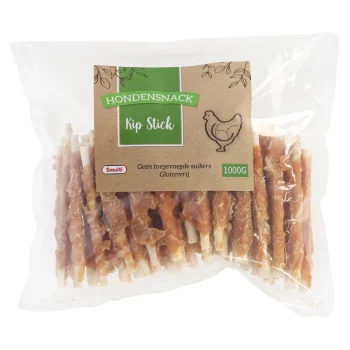 Discount Smulti Hondensnack Kip Stick 12cm 1000g