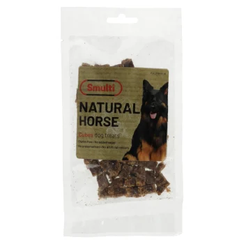 Outlet Smulti Hondensnack Nature Paard Blokjes 80g