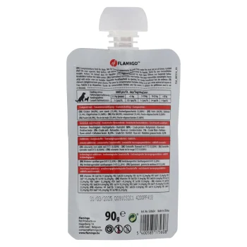 Clearance Flamingo Hondensnack Pasta Kip 90gr Smulti