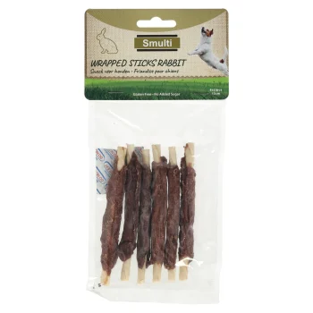 Clearance Smulti Hondensnack R'hide Stick Konijn 12cm 6st