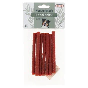 Clearance Smulti Hondensnack Stick Eend 85g